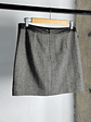 falda mini tweed espiga  - Miniatura 2