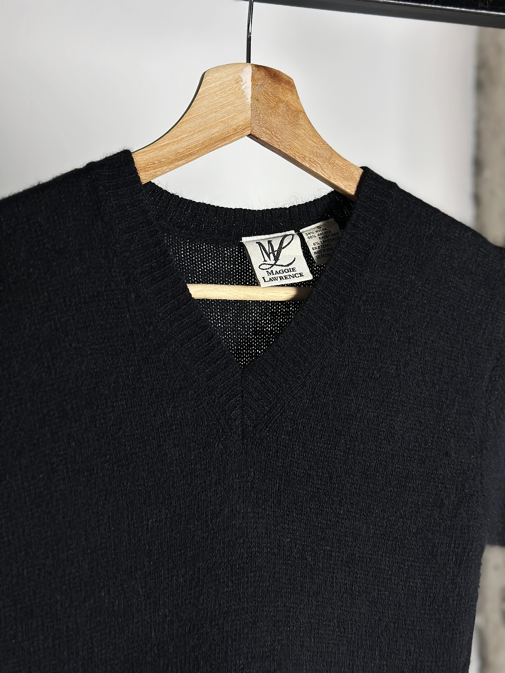 vestido de punto negro  3