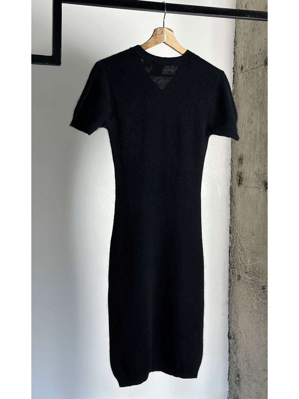 vestido de punto negro  4
