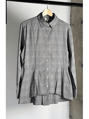 Camisa cuadrillé tableada 
