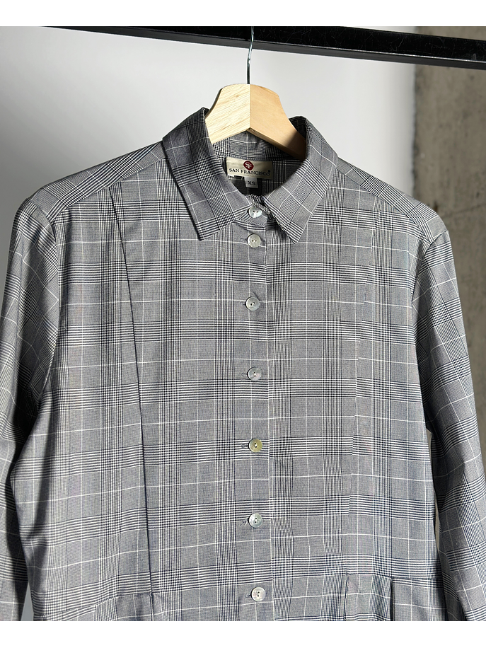 Camisa cuadrillé tableada  2