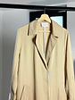 Trench beige delgado - Miniatura 2