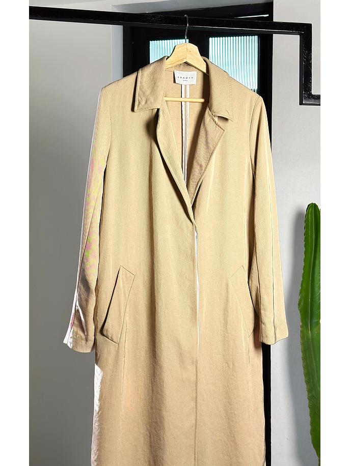 Trench beige delgado 3