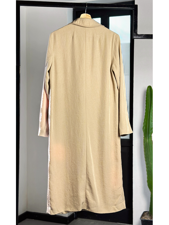 Trench beige delgado 4