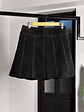 Falda gamuza negra  - Miniatura 3