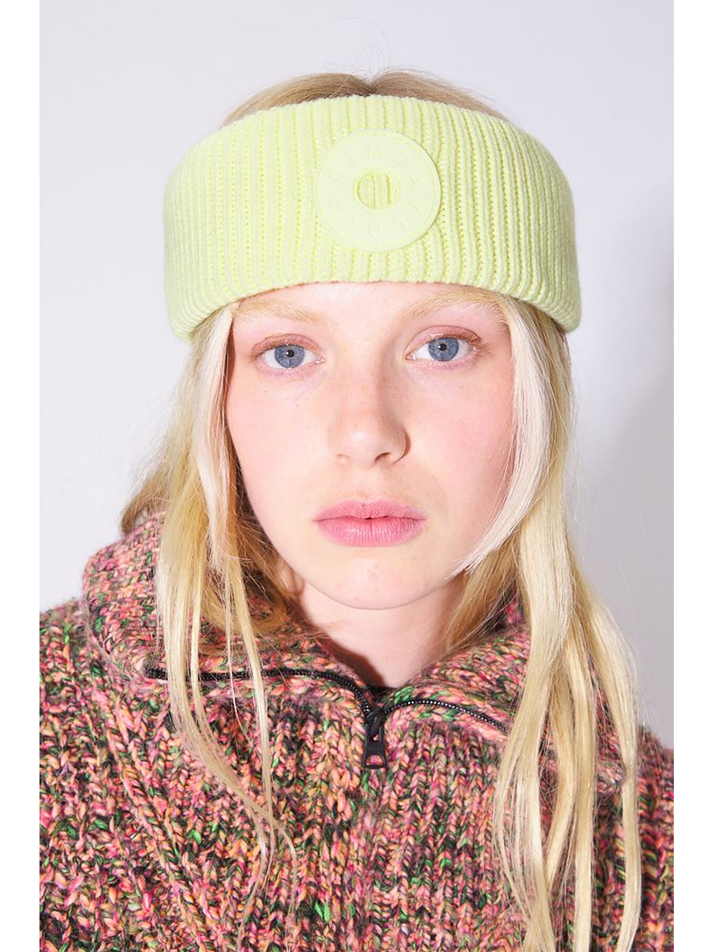 Cintillo/orejera de punto amarilla  5