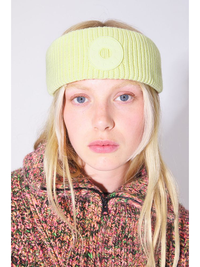 Cintillo/orejera de punto amarilla  5