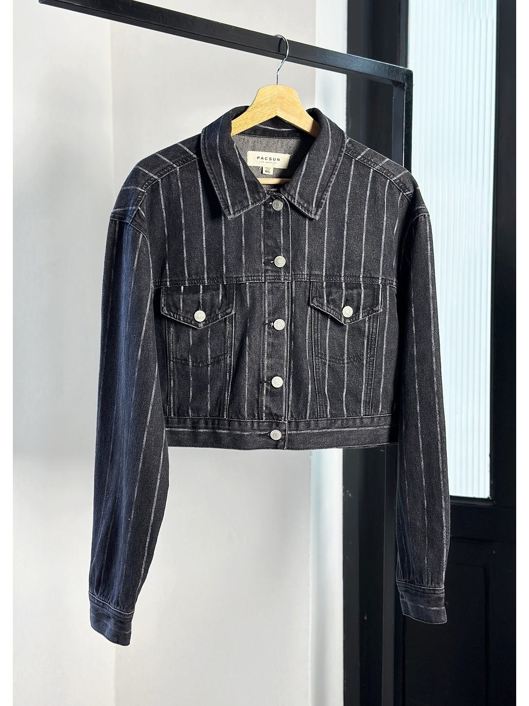 Chaqueta denim rayas 1