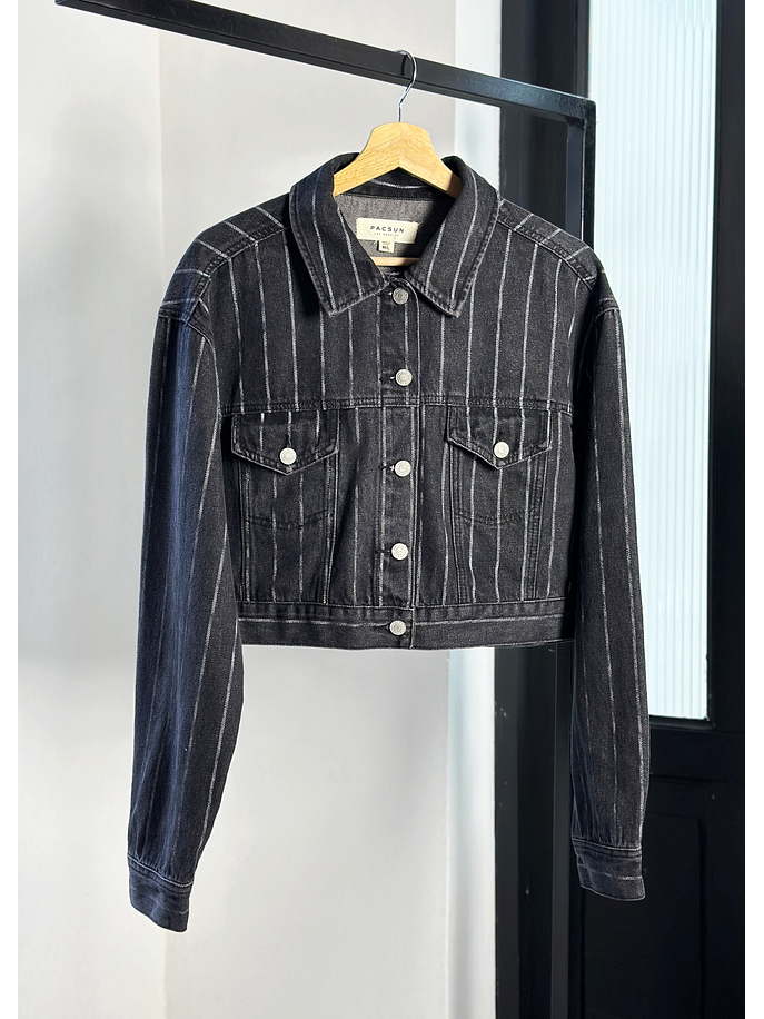 Chaqueta denim rayas 1