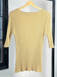 Top beige acanalado  - Miniatura 3