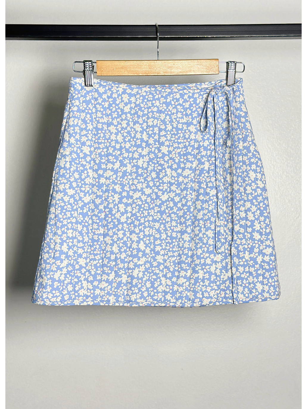Falda floreada acolchada 1
