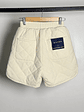 Short acolchado beige  - Miniatura 3