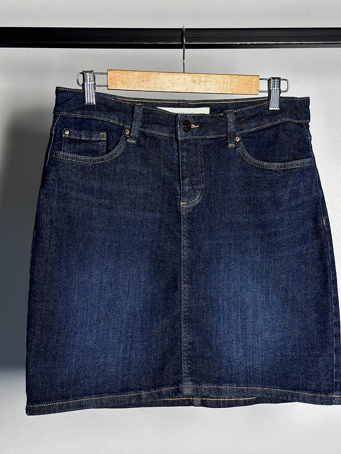 Falda mezclilla azul 2