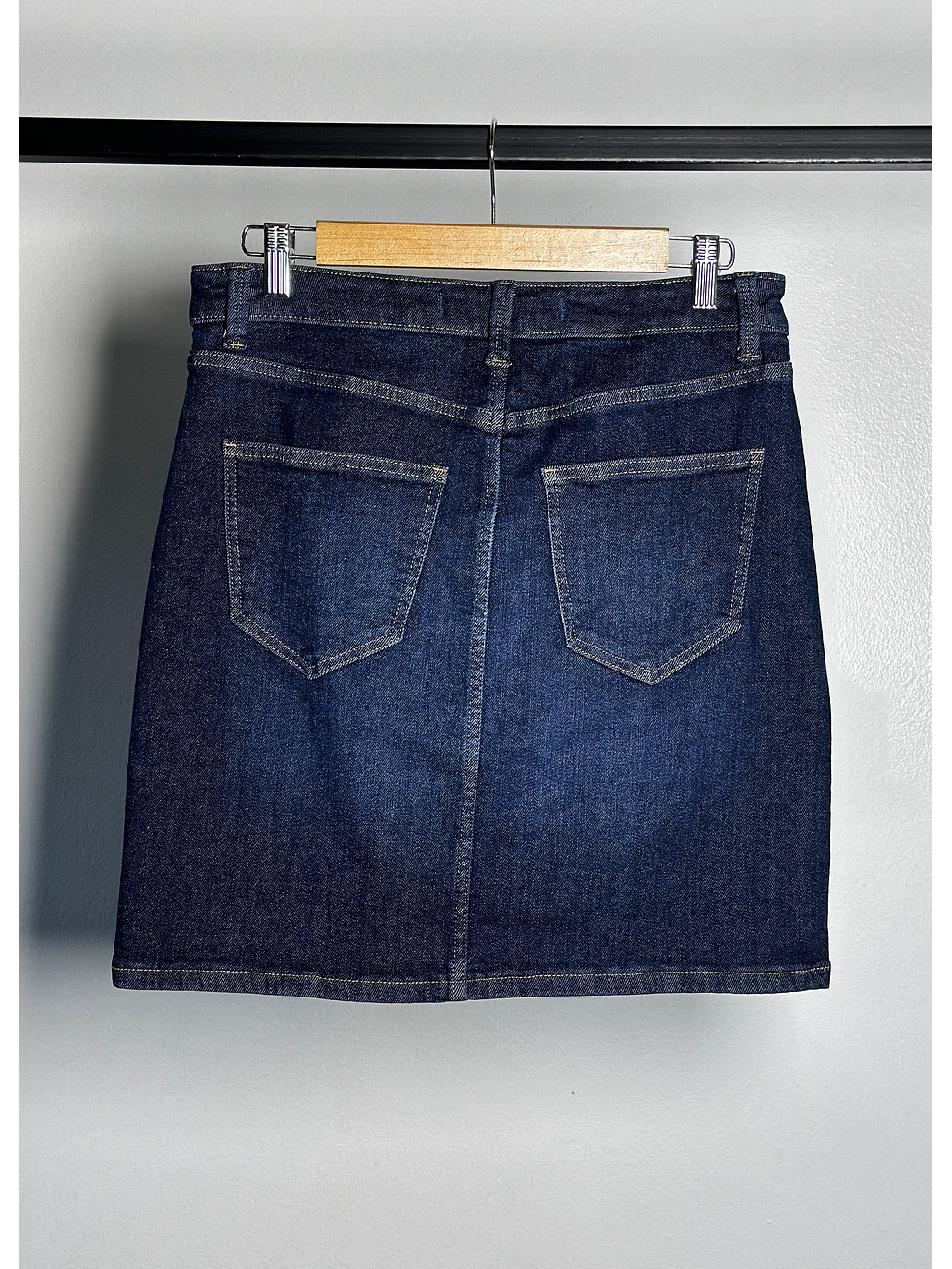 Falda mezclilla azul 3