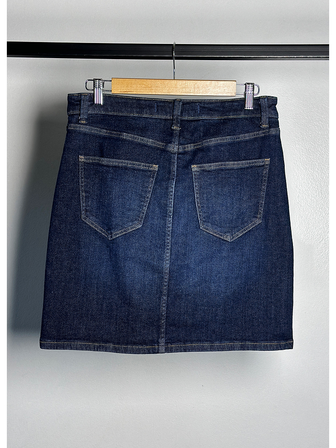 Falda mezclilla azul 3