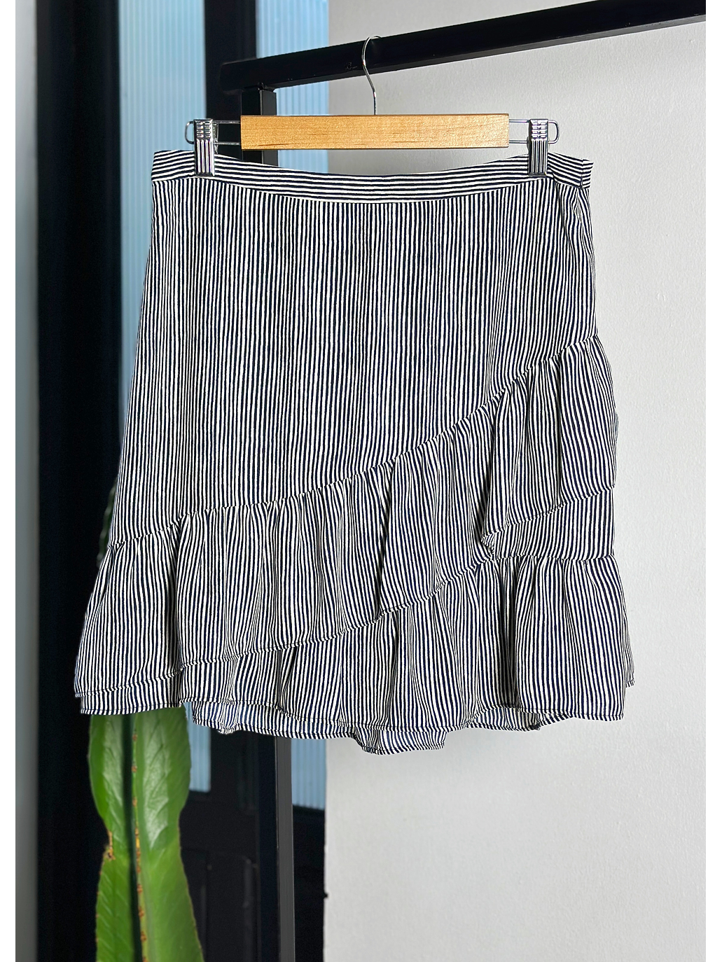 Falda vuelos rayada 1