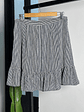 Falda vuelos rayada - Miniatura 2