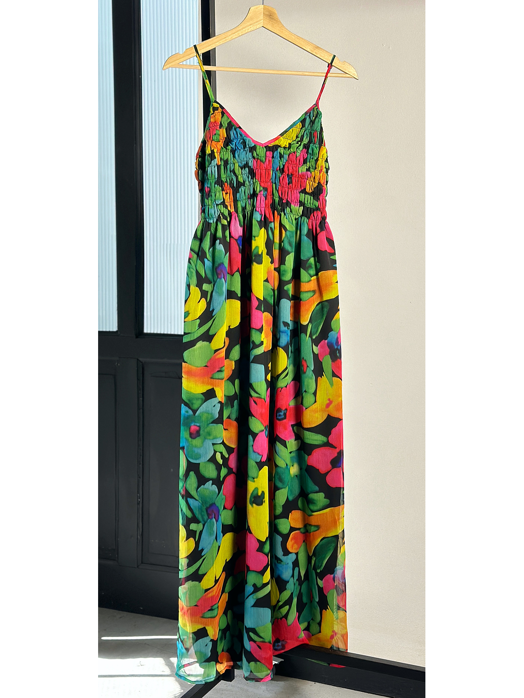 Maxi vestido floreado  1