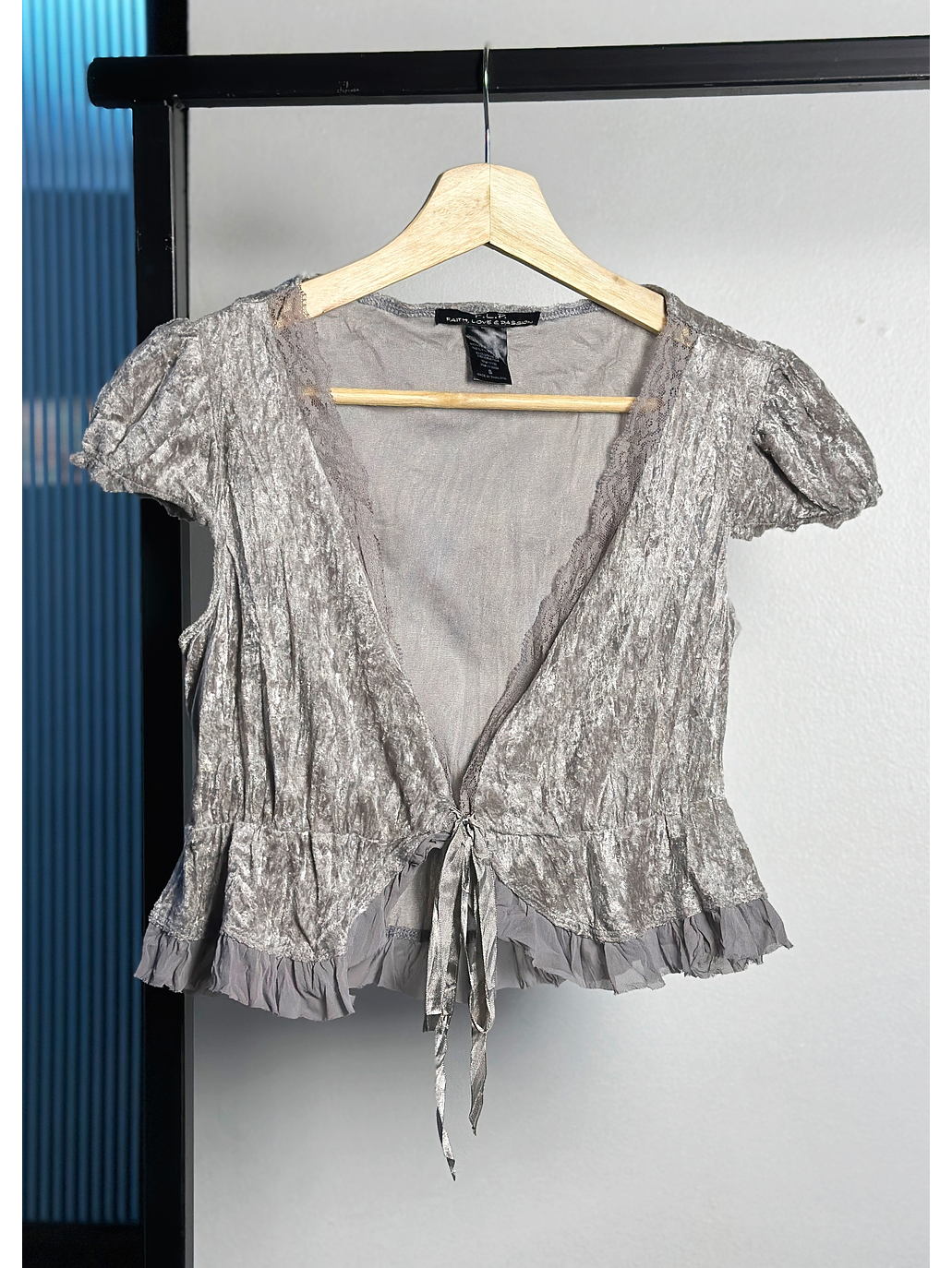 Top plush gris 1