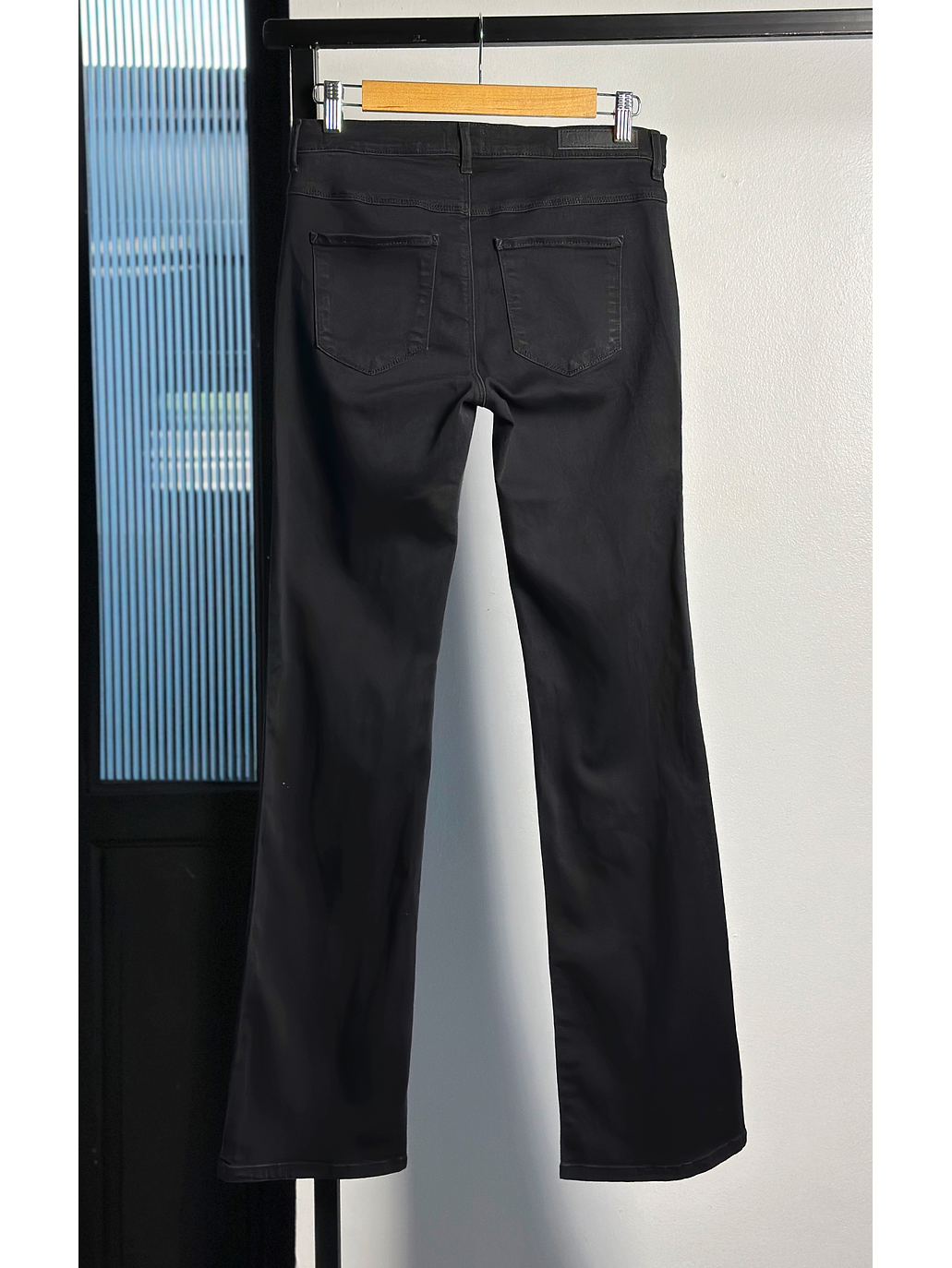 Jeans negro flare 3