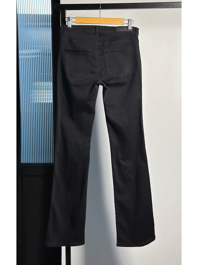 Jeans negro flare 3