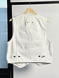 vest mezclilla blanca  - Miniatura 3