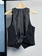 Top gillet negro  - Miniatura 3