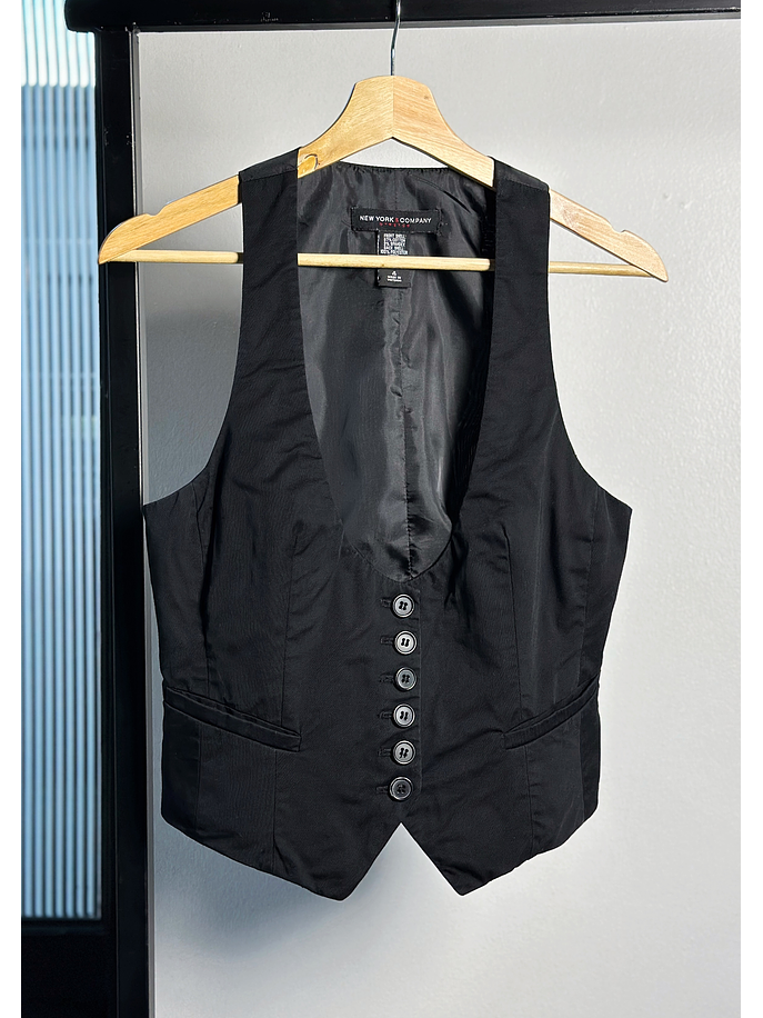 Top gillet negro  1