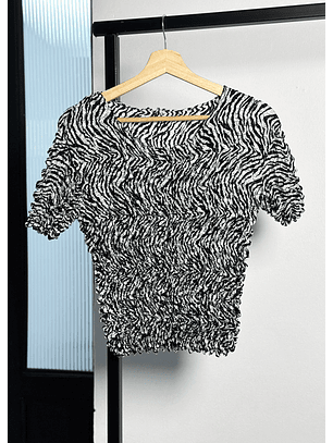 Polera animal print 