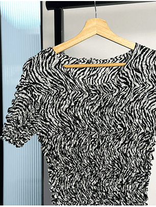 Polera animal print 
