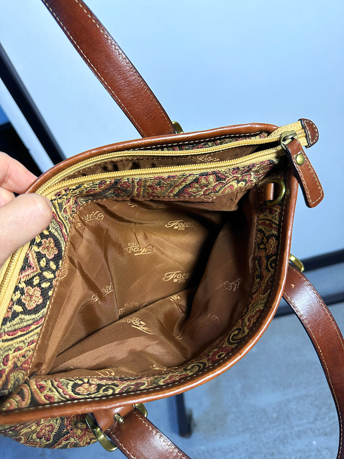 Cartera vintage tapiz  6