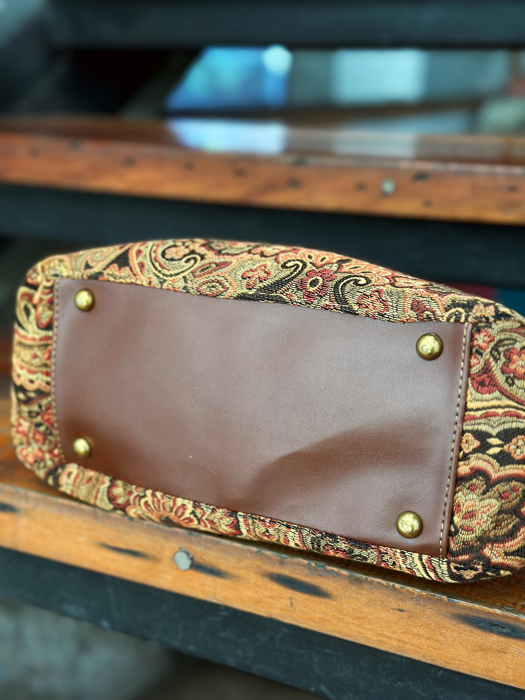 Cartera vintage tapiz  7