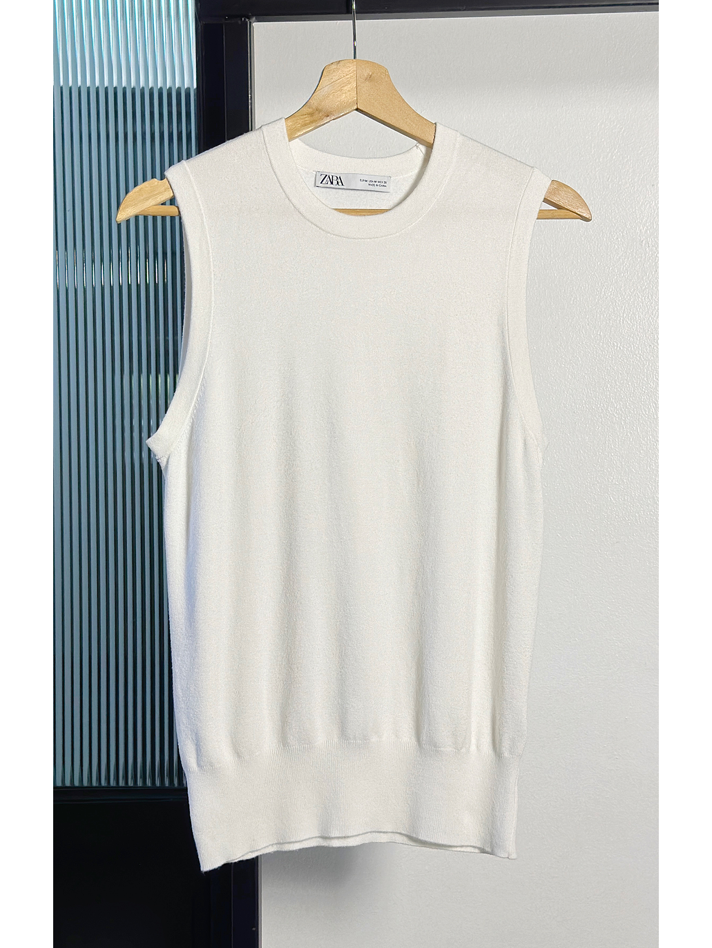 Top de punto blanco 1