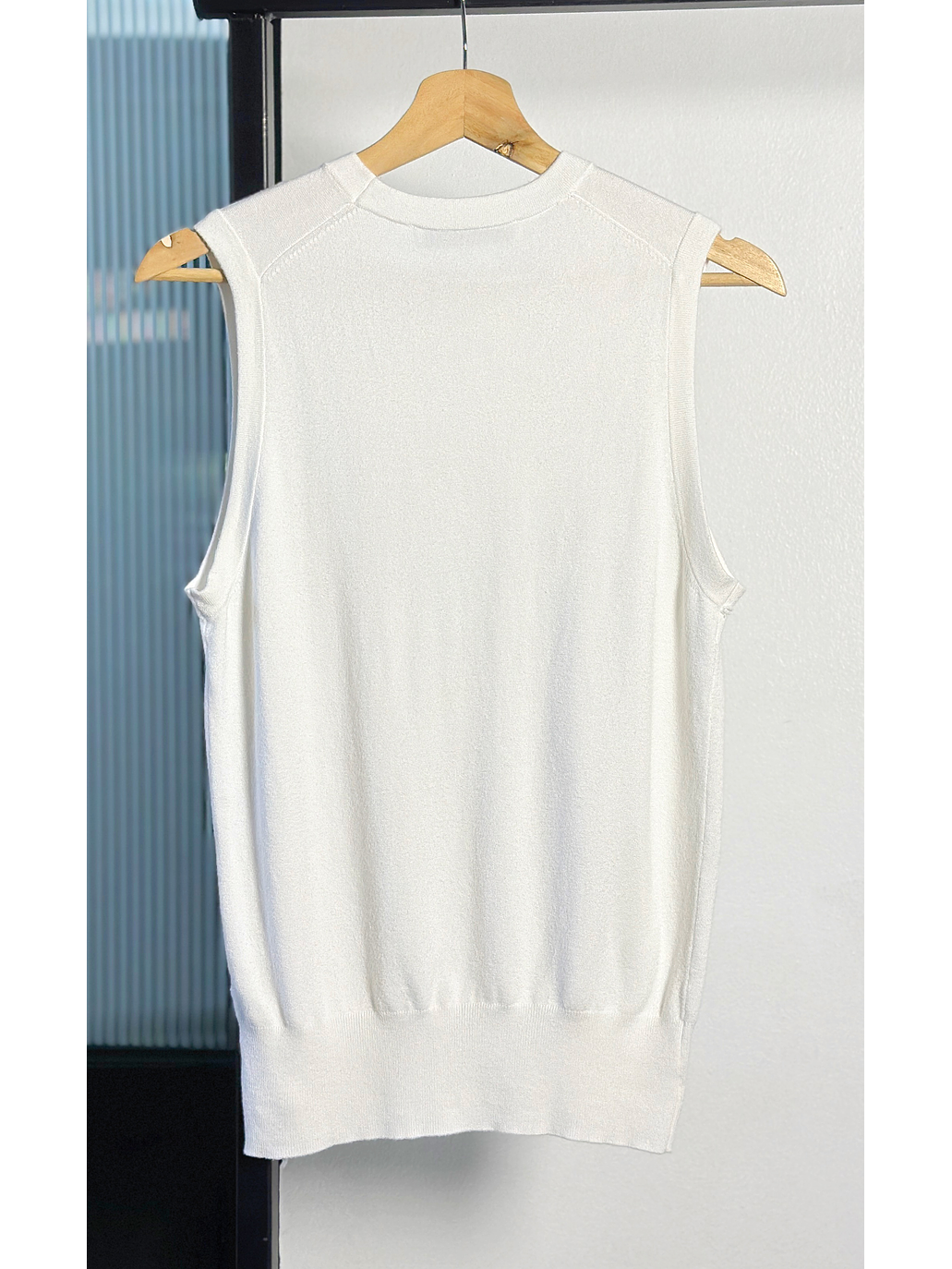 Top de punto blanco 3