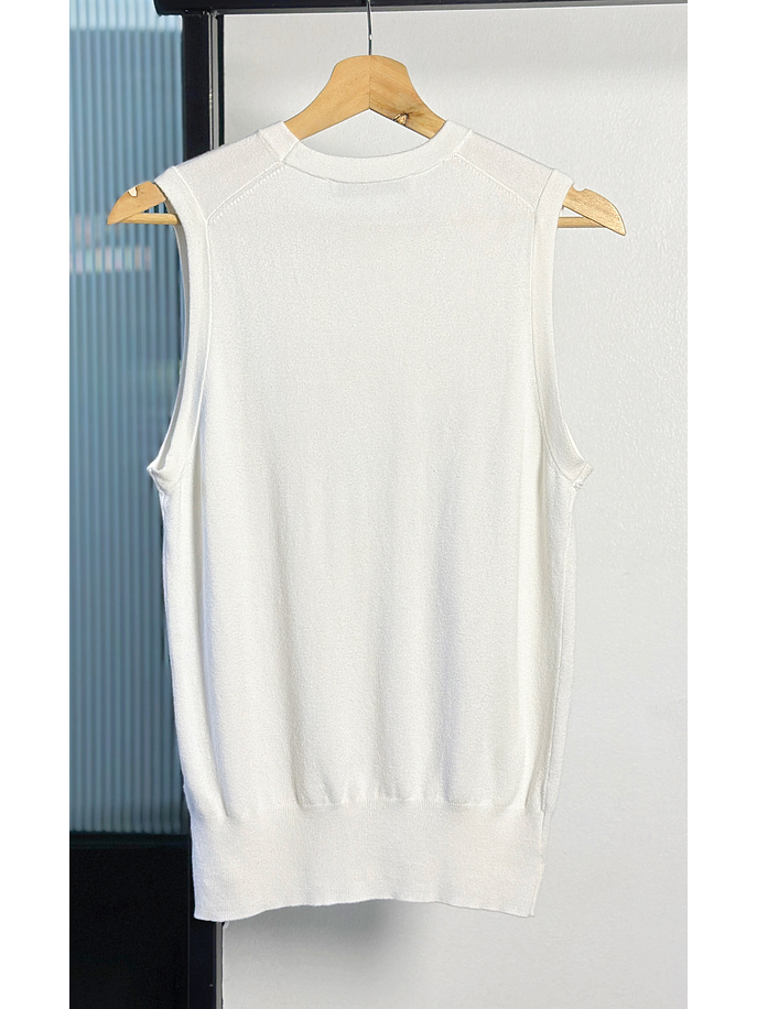 Top de punto blanco 3