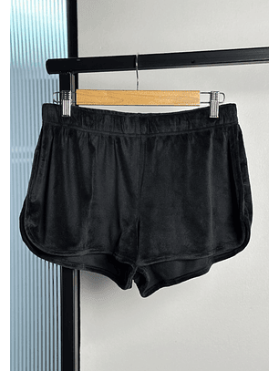 Short plush negro 