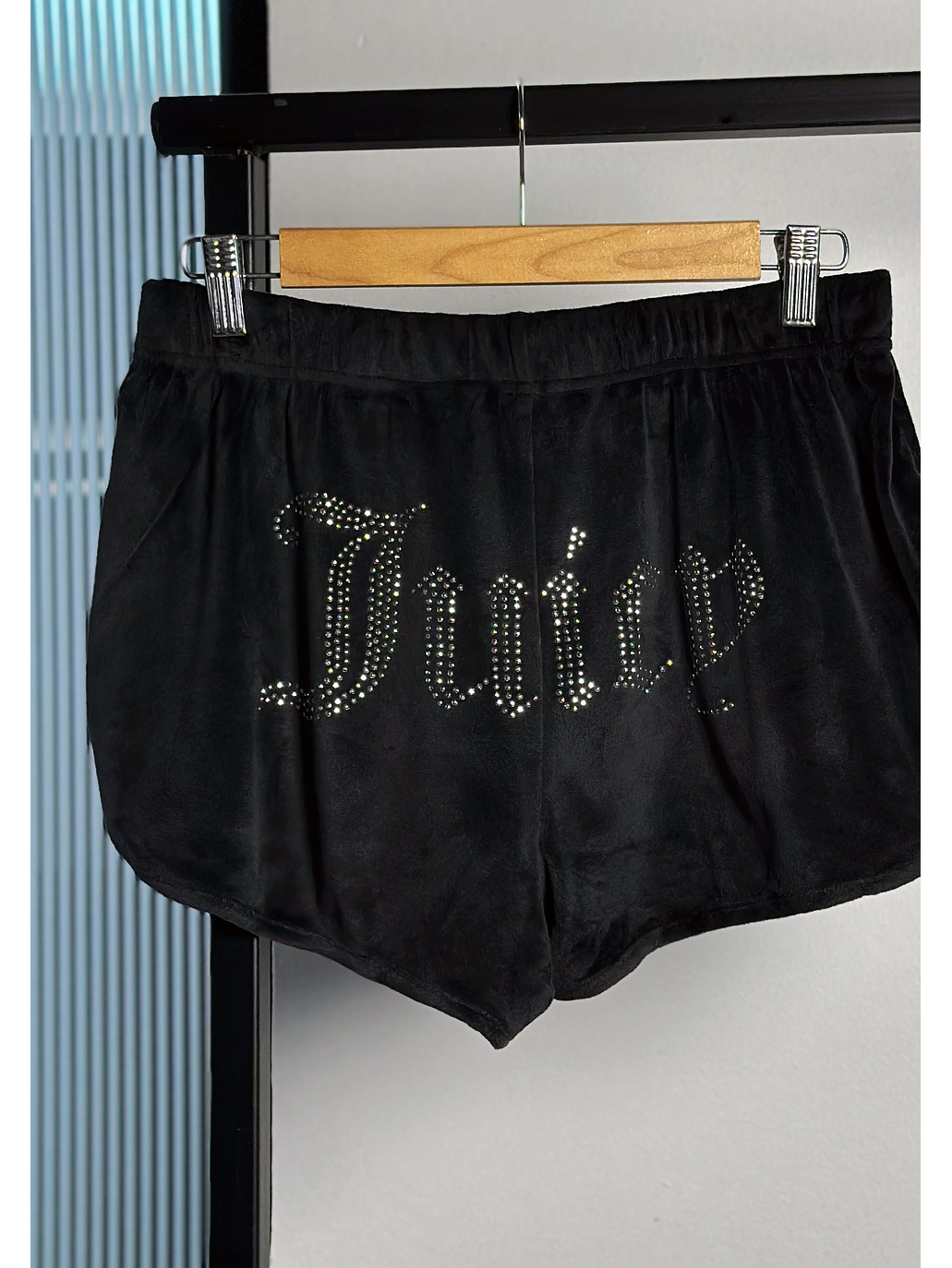 Short plush negro  4