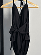 Traje de baño negro cintón - Miniatura 1