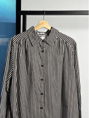 Camisa rayada oversize
