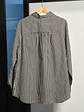 Camisa rayada oversize - Miniatura 3