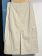 Falda cargo beige - Miniatura 3