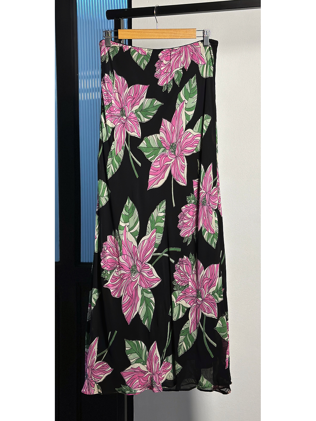 Falda floreada vintage  1