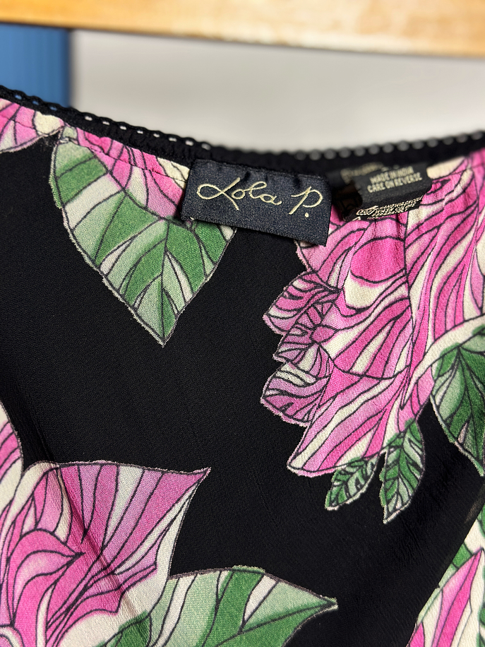 Falda floreada vintage  4