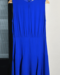 Vestido azul corto