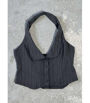 Top gilet plomo 