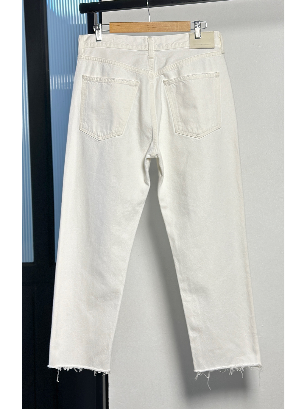 Jeans blanco recto 3
