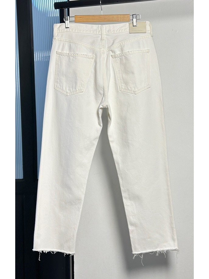 Jeans blanco recto 3