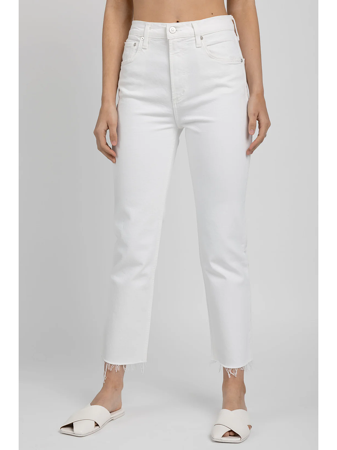 Jeans blanco recto 5