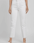 Jeans blanco recto