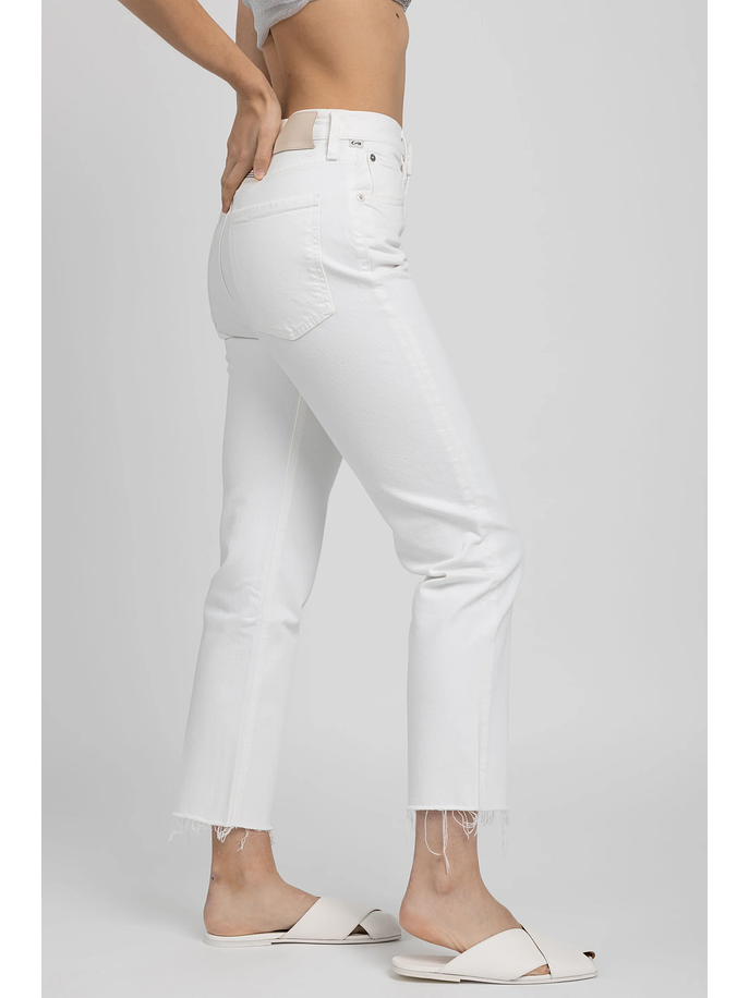 Jeans blanco recto 7